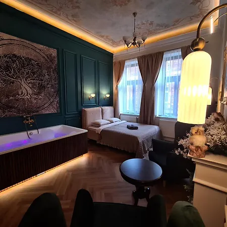 Spa&art Jacuzzi Koletek Apartment Krakow